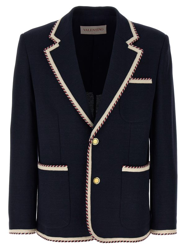 Valentino Garavani torchon blazer