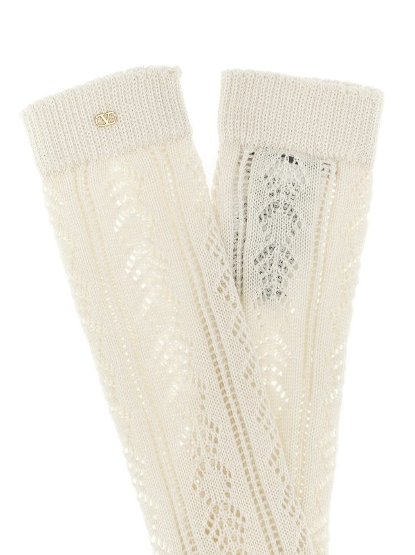 Valentino Garavani 'VLogo' socks - immagine 3