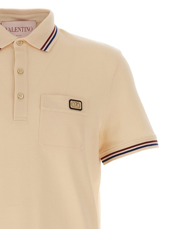 Valentino Garavani 'VLogo' polo shirt - immagine 3